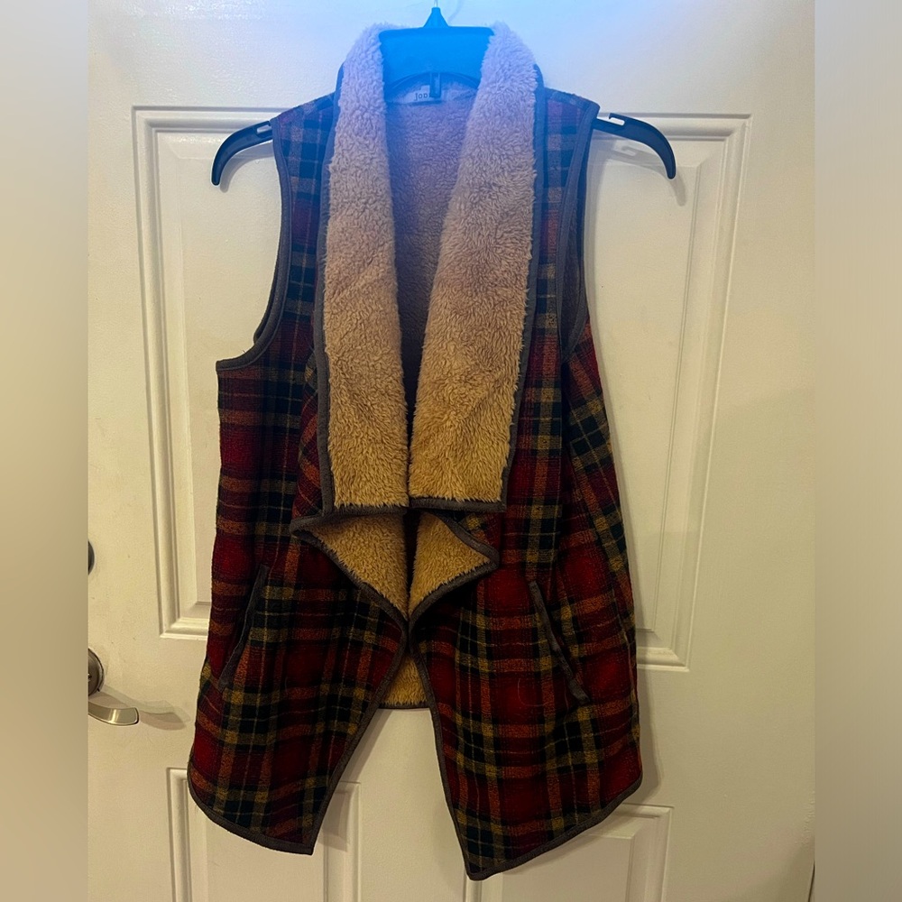 Jodifl Red Plaid and Fleece